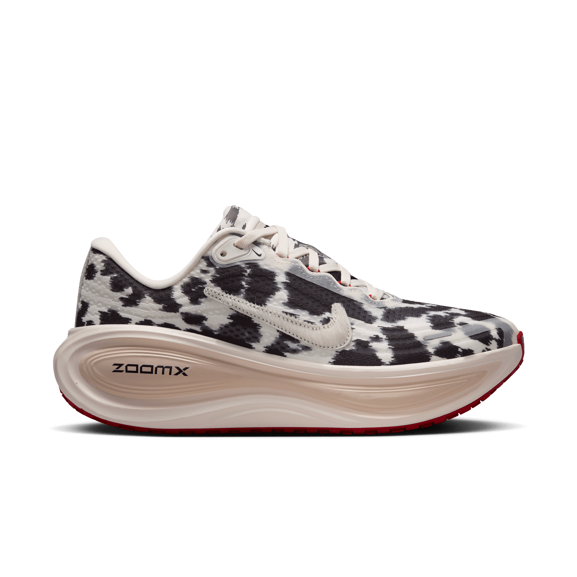 Nike Vomero Plus "Sail/University Red/Lt Orewood Brn" Women's Road Running Shoe - WHITE/MULTI